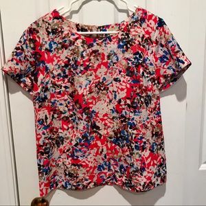 JCrew Printed top